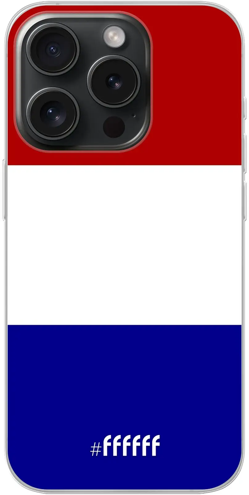 Nederlandse vlag iPhone 15 Pro