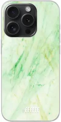 Pistachio Marble iPhone 15 Pro