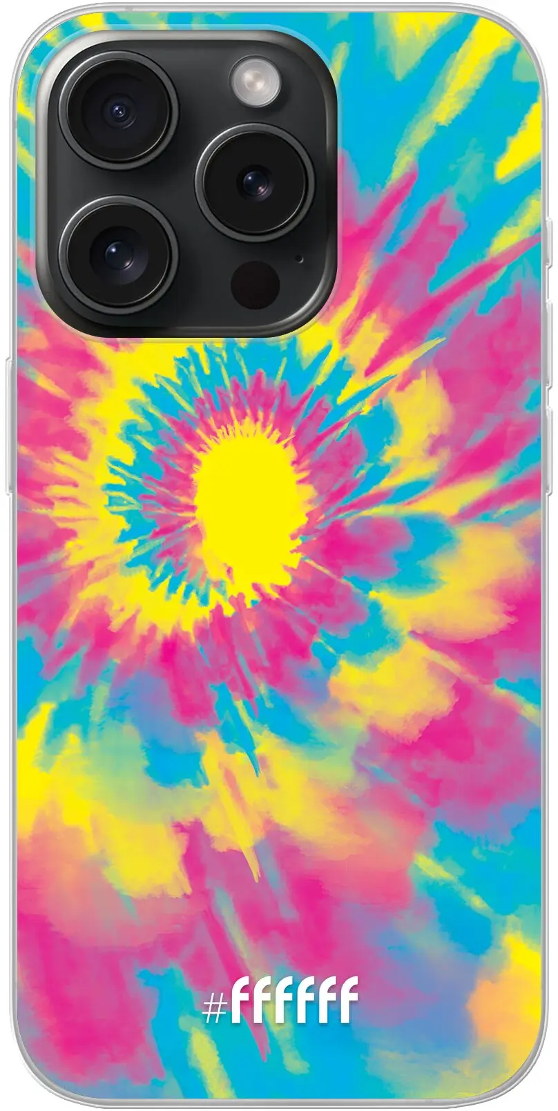 Psychedelic Tie Dye iPhone 15 Pro