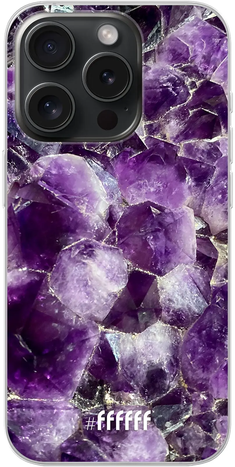 Purple Geode iPhone 15 Pro