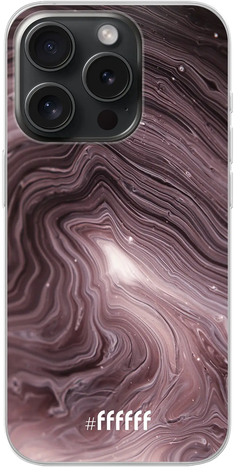 Purple Marble iPhone 15 Pro