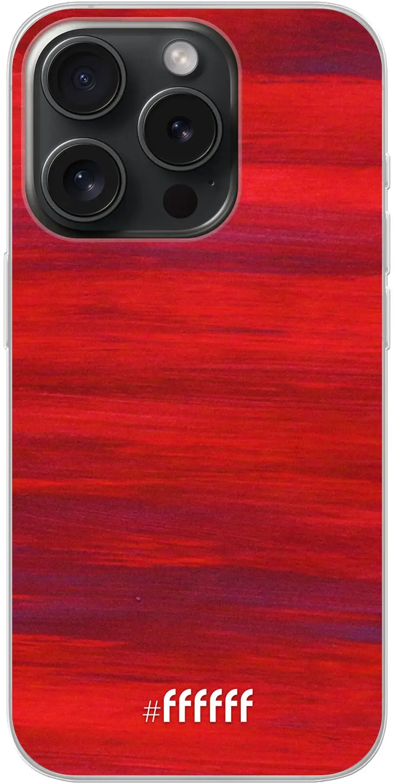 Scarlet Canvas iPhone 15 Pro