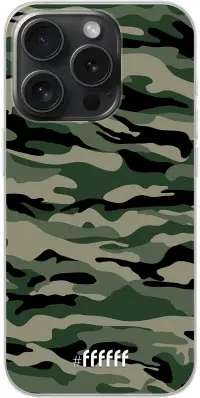 Woodland Camouflage iPhone 15 Pro