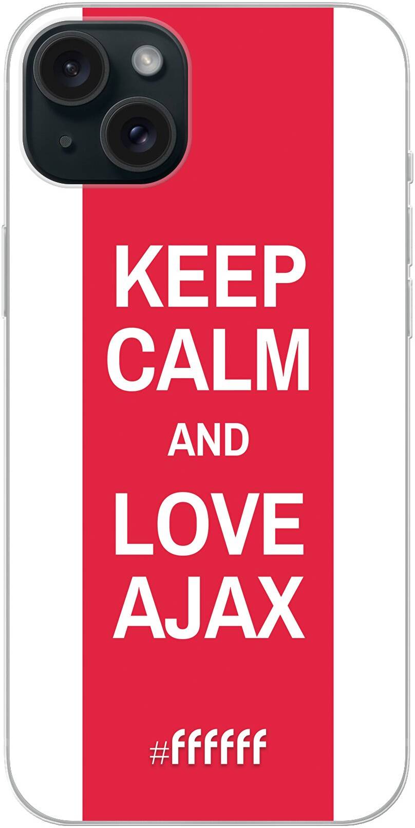 AFC Ajax Keep Calm iPhone 15 Plus