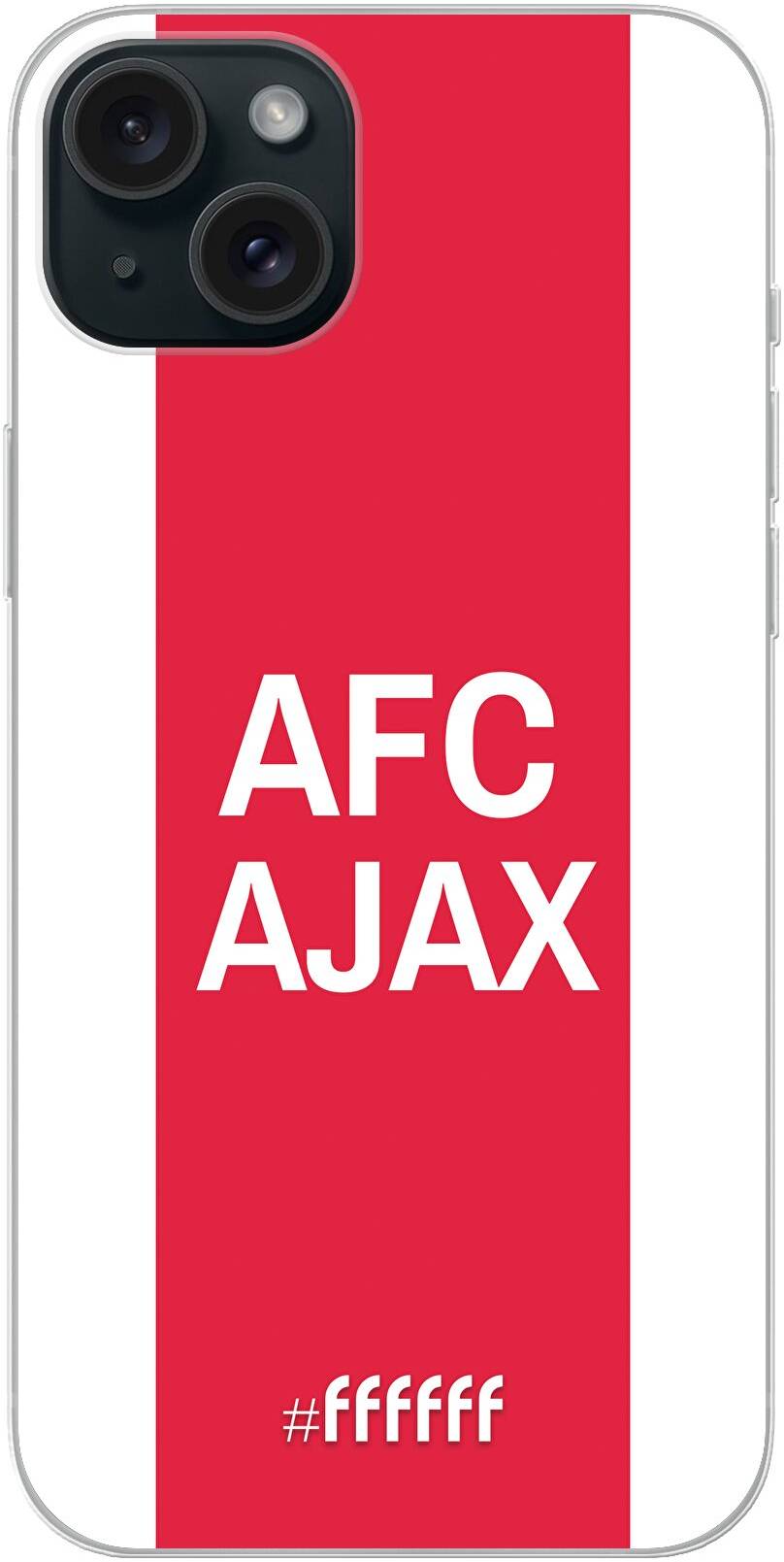 AFC Ajax - met opdruk iPhone 15 Plus