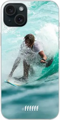 Boy Surfing iPhone 15 Plus