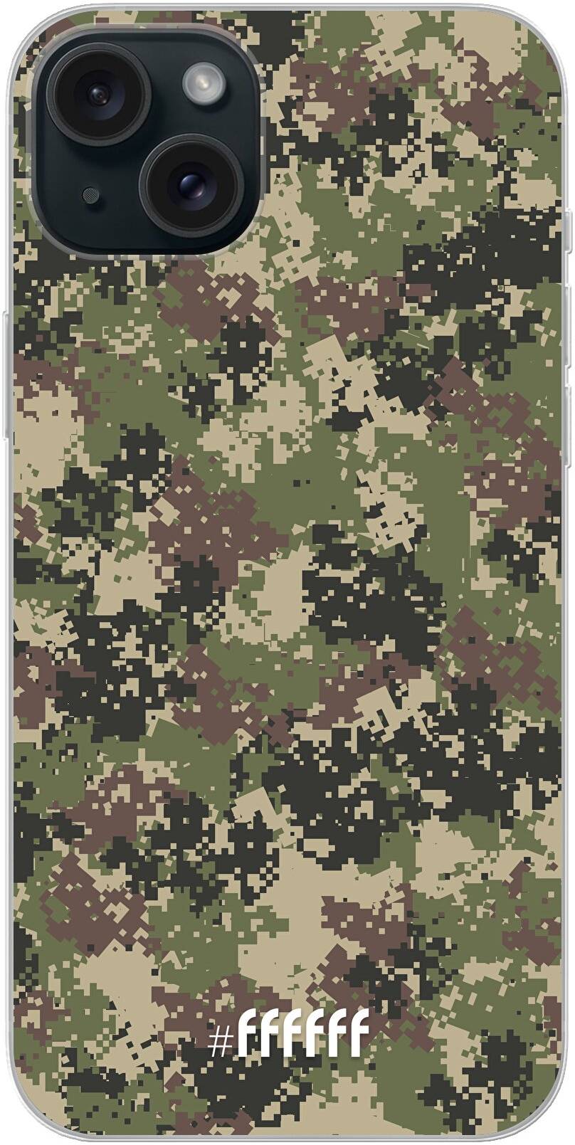 Digital Camouflage iPhone 15 Plus