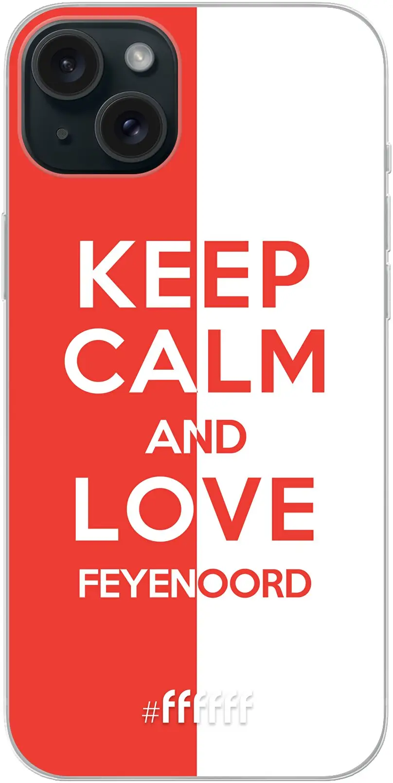 Feyenoord - Keep calm iPhone 15 Plus