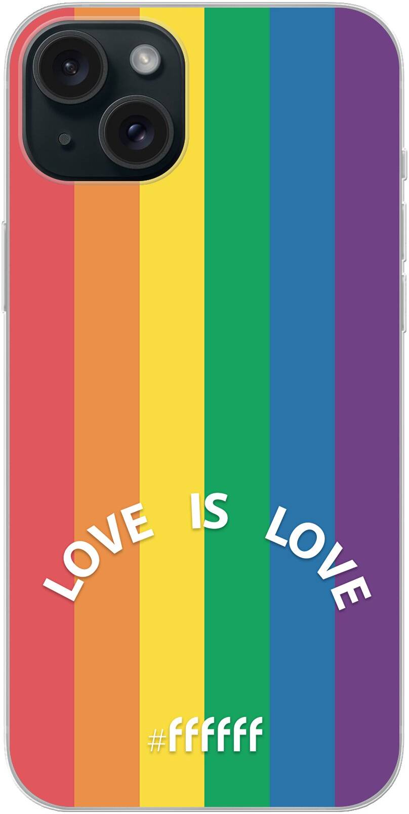 #LGBT - Love Is Love iPhone 15 Plus