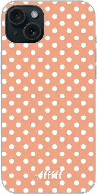 Peachy Dots iPhone 15 Plus