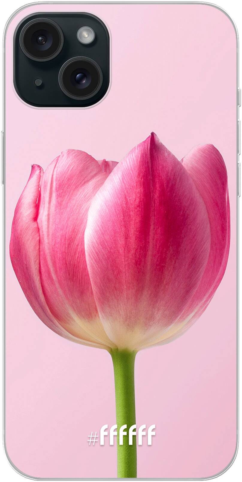 Pink Tulip iPhone 15 Plus