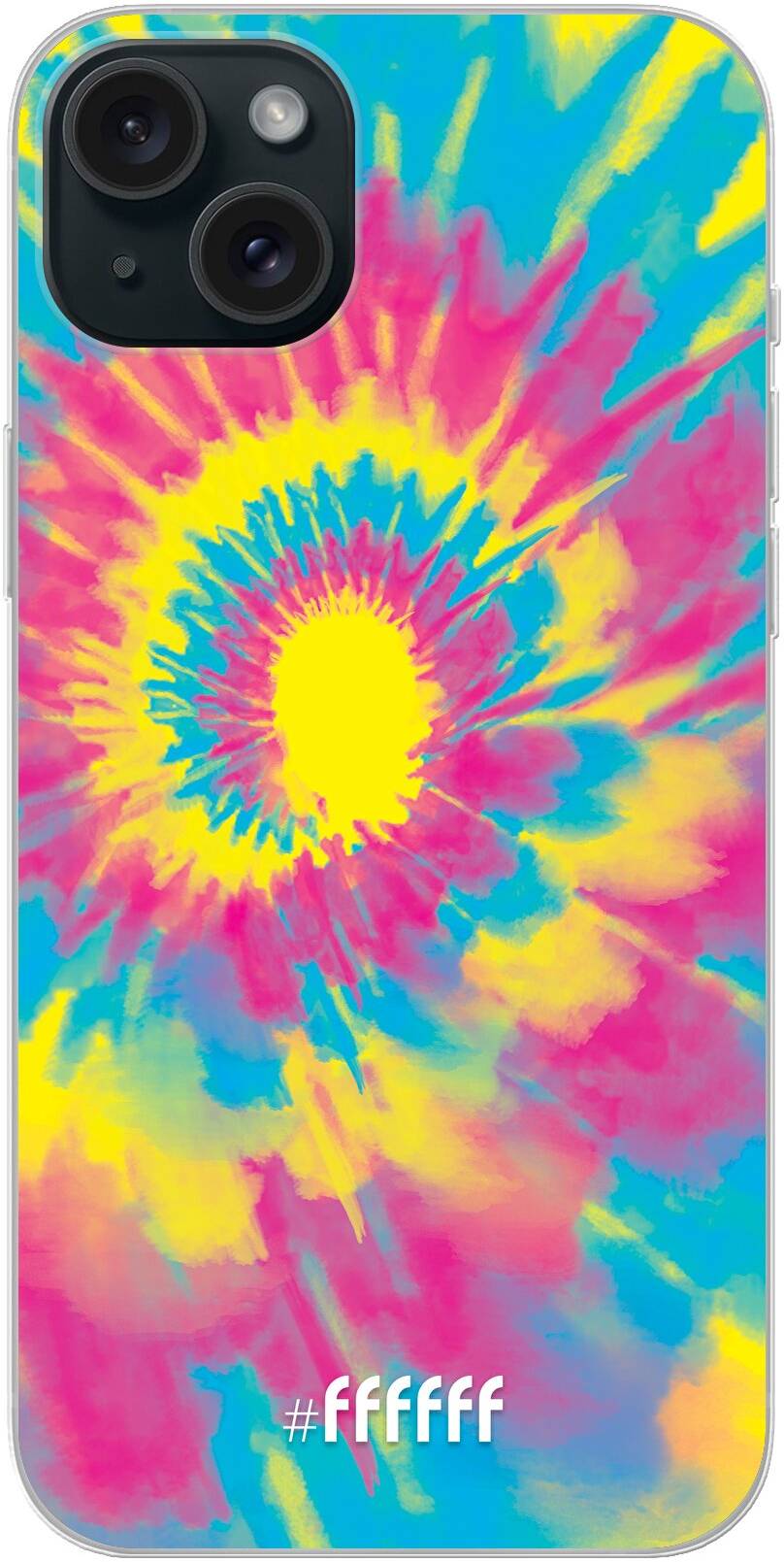 Psychedelic Tie Dye iPhone 15 Plus