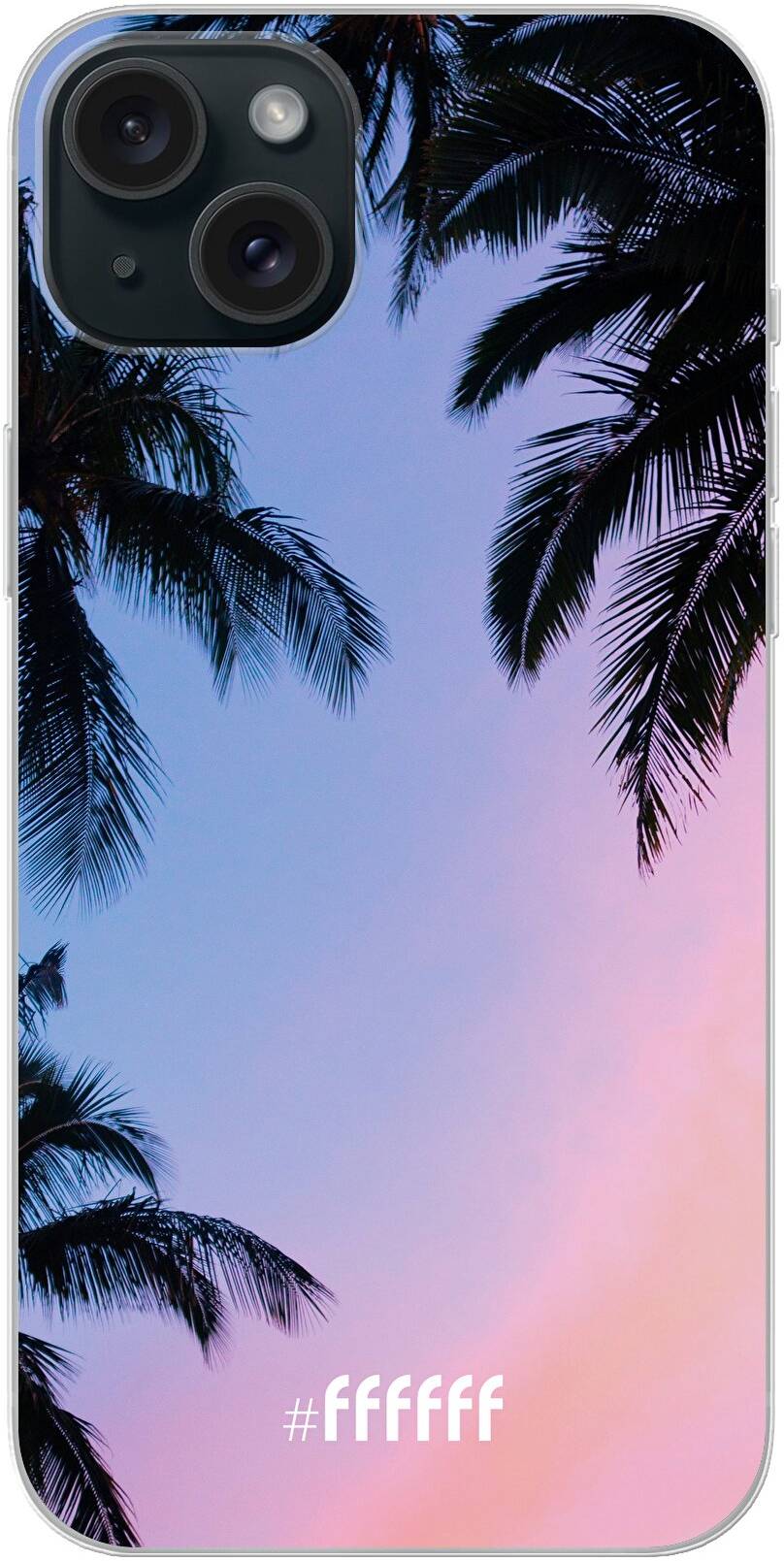 Sunset Palms iPhone 15 Plus