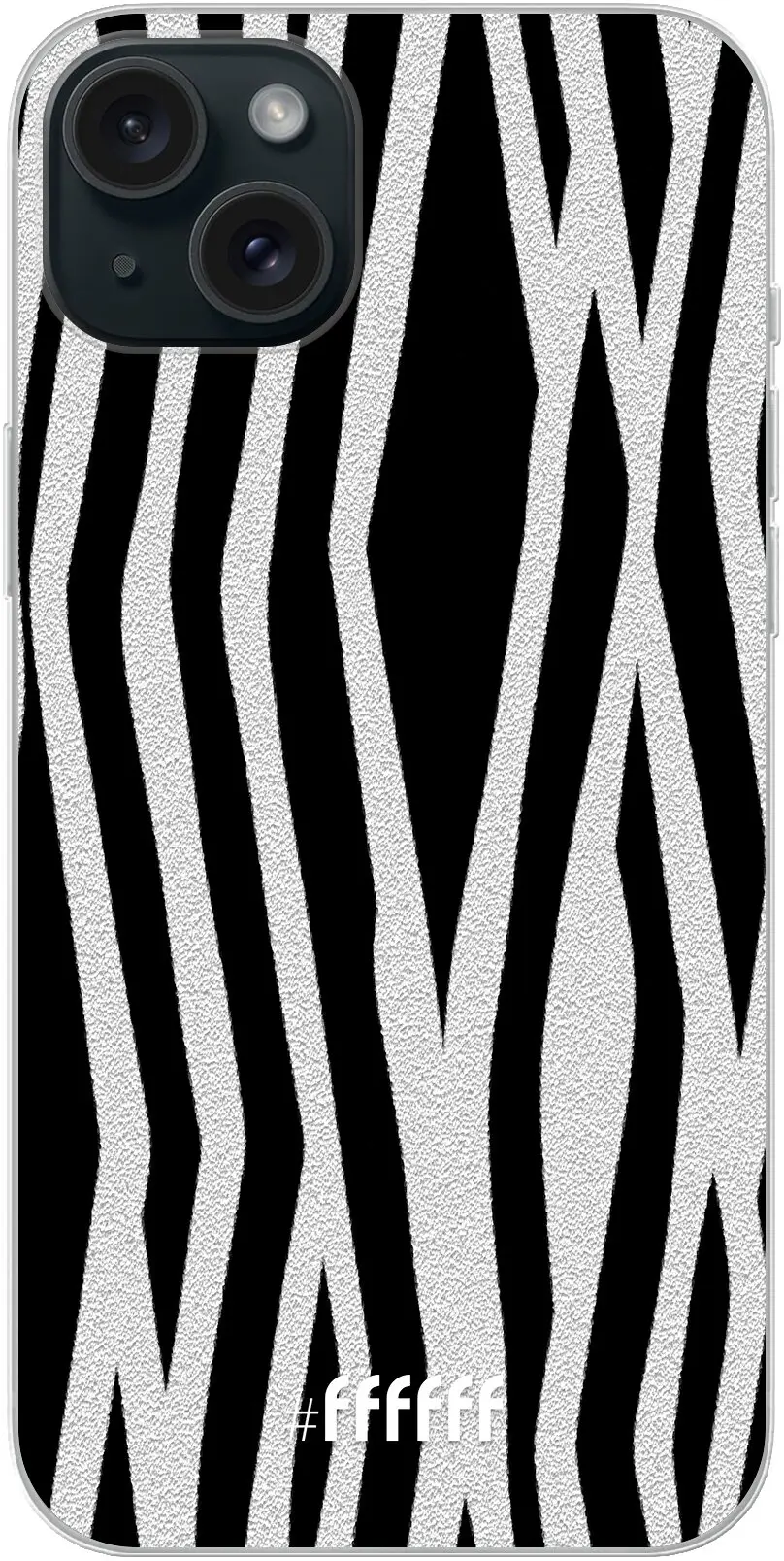 Zebra Print iPhone 15 Plus