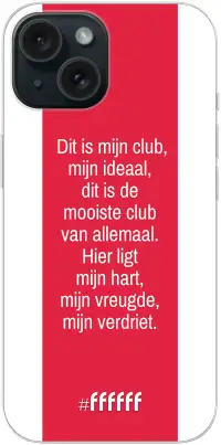 AFC Ajax Dit Is Mijn Club iPhone 15