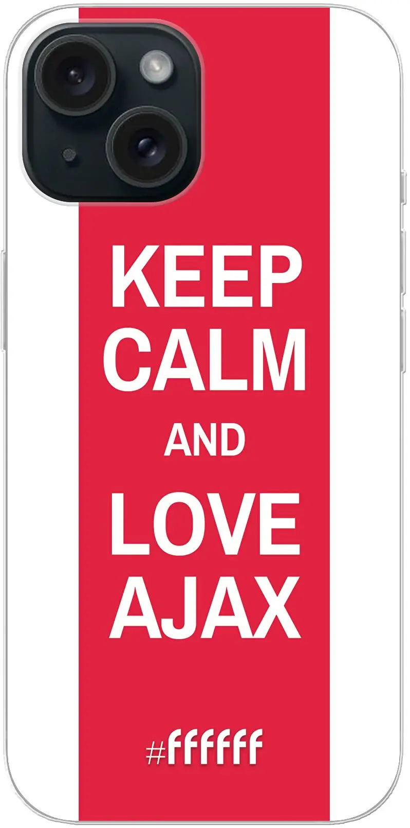 AFC Ajax Keep Calm iPhone 15