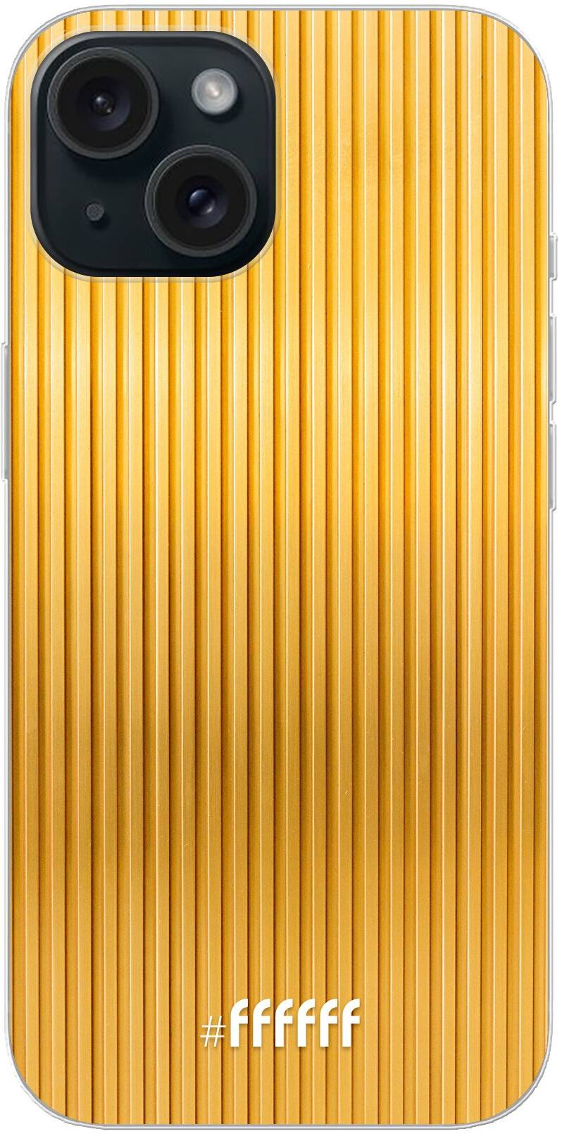 Bold Gold iPhone 15