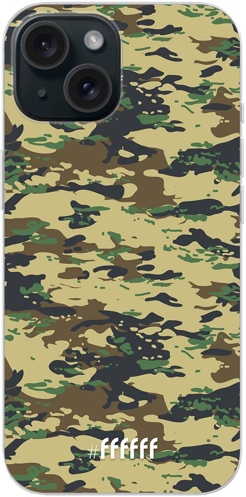 Desert Camouflage iPhone 15