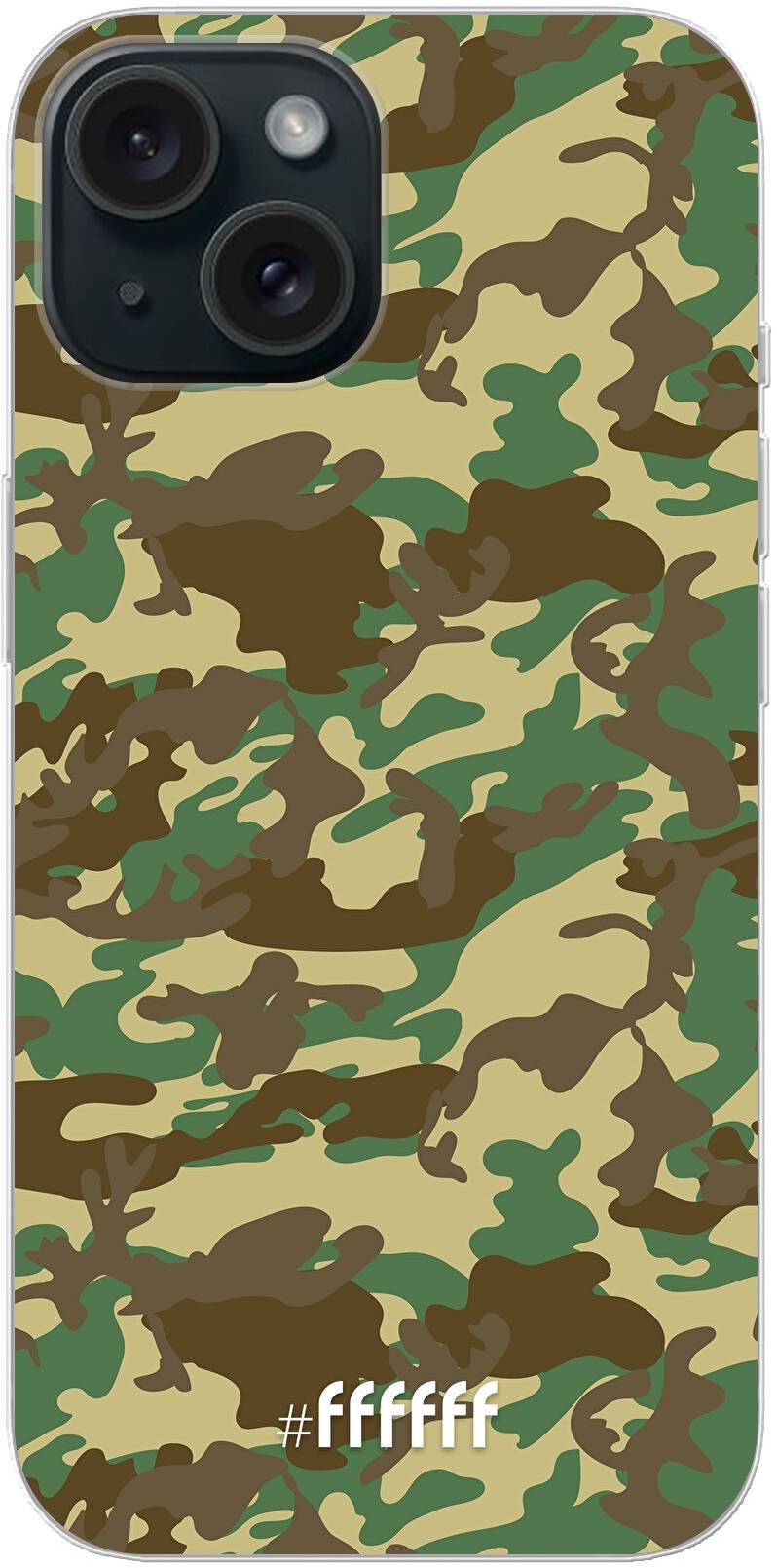 Jungle Camouflage iPhone 15