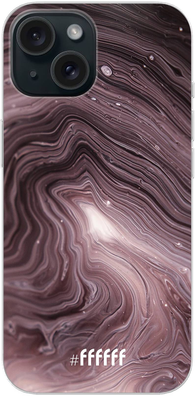 Purple Marble iPhone 15