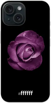 Purple Rose iPhone 15