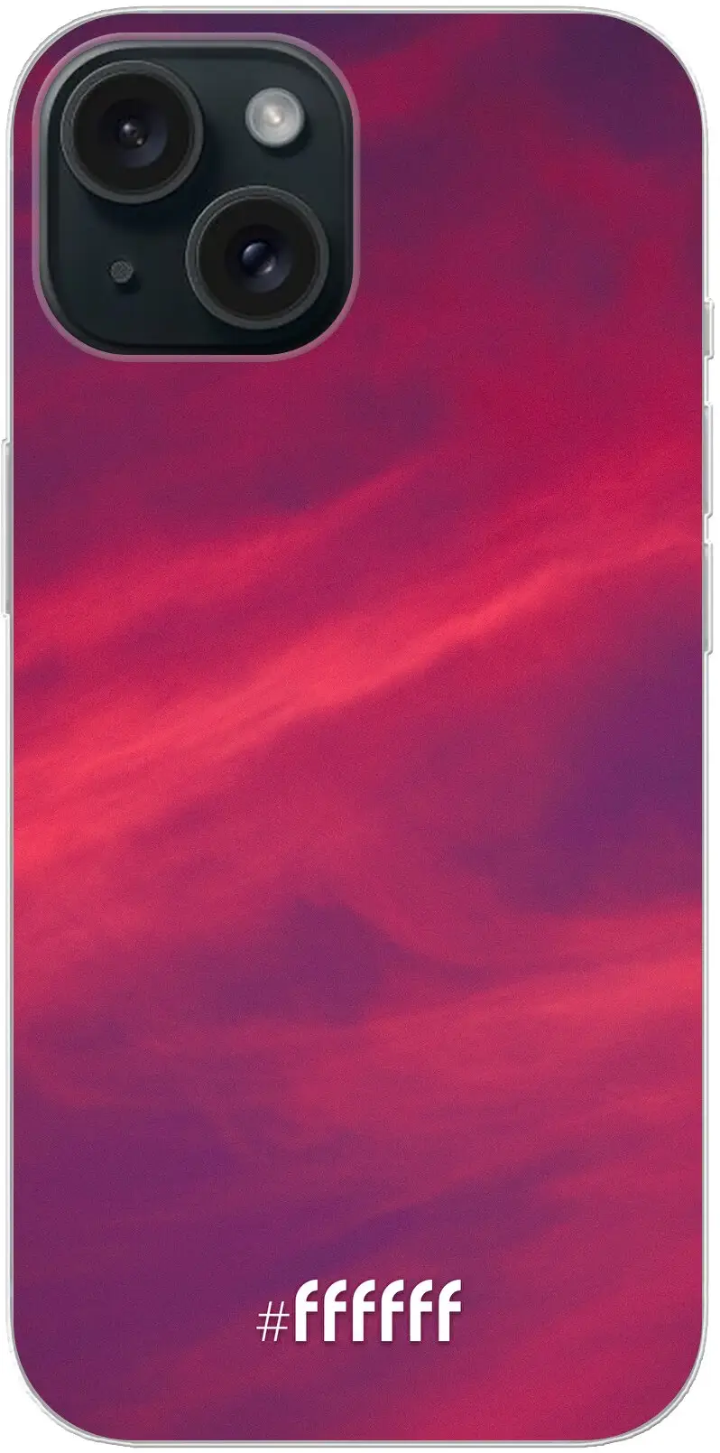 Red Skyline iPhone 15