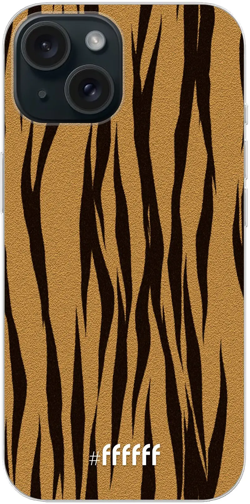 Tiger Print iPhone 15