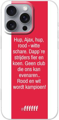 AFC Ajax Clublied iPhone 16 Pro Max