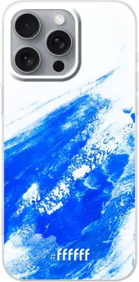 Blue Brush Stroke iPhone 16 Pro Max