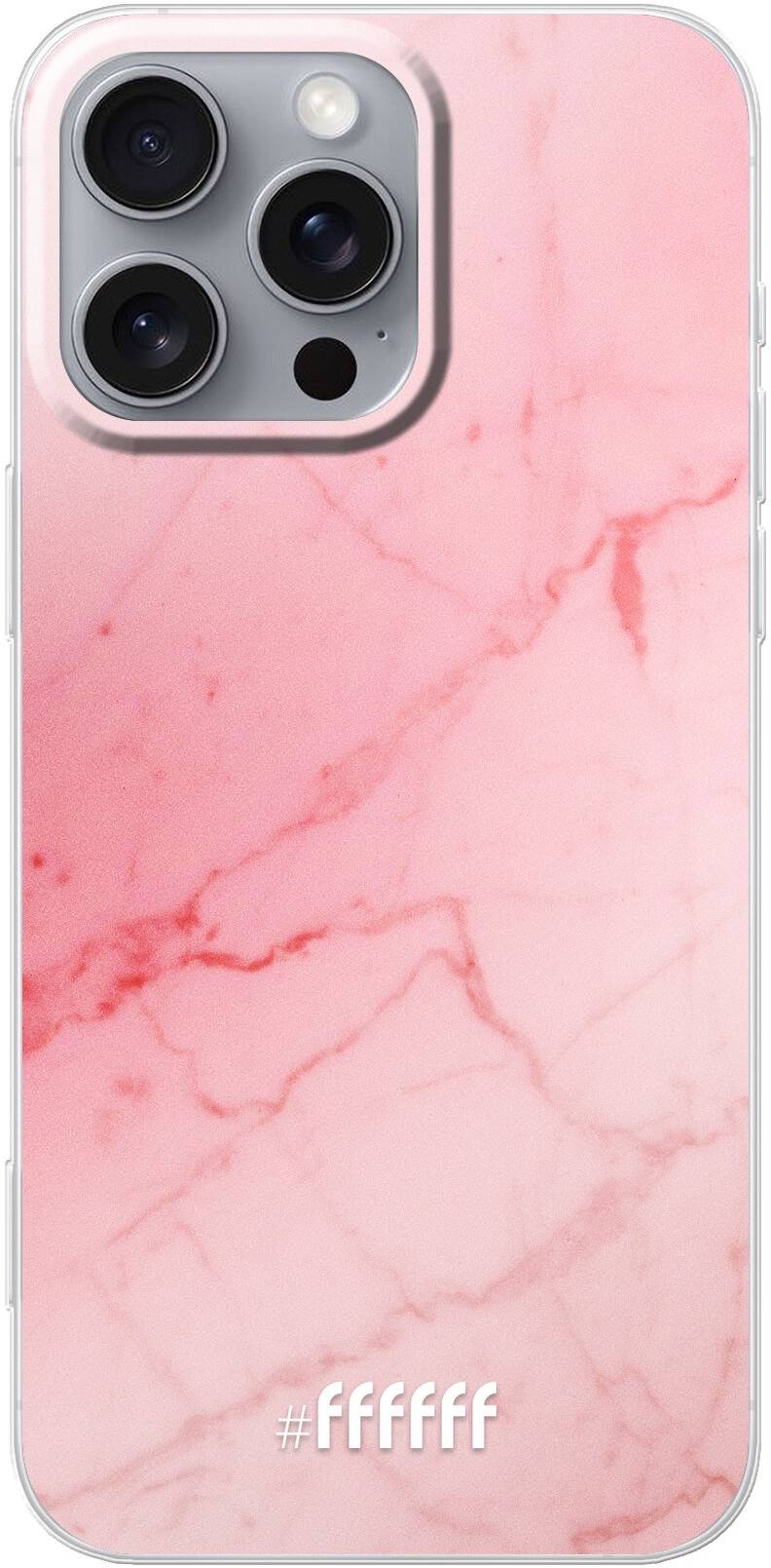 Coral Marble iPhone 16 Pro Max