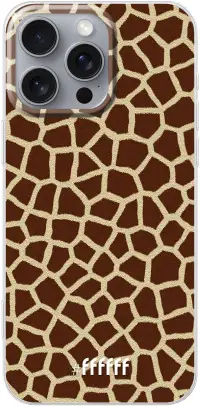 Giraffe Print iPhone 16 Pro Max