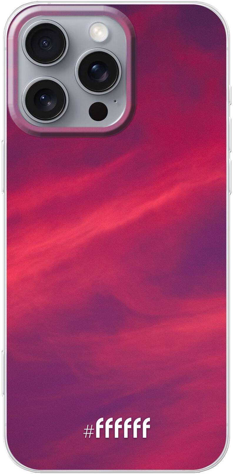 Red Skyline iPhone 16 Pro Max