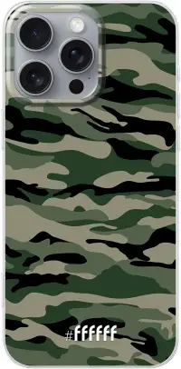 Woodland Camouflage iPhone 16 Pro Max