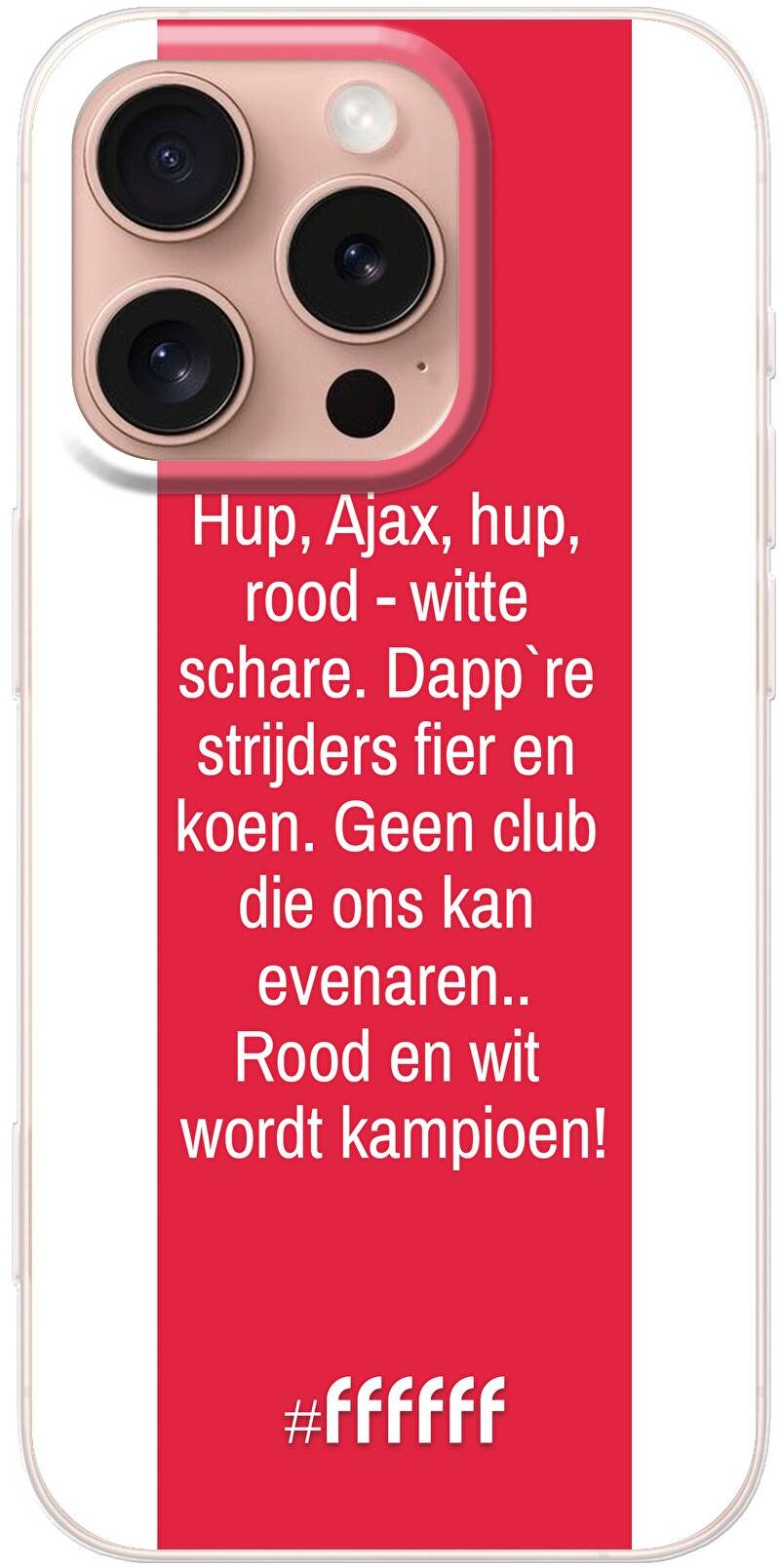 AFC Ajax Clublied iPhone 16 Plus