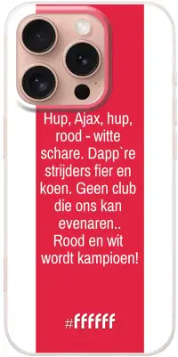 AFC Ajax Clublied iPhone 16 Pro