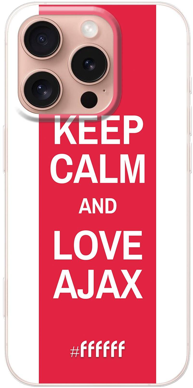 AFC Ajax Keep Calm iPhone 16 Plus