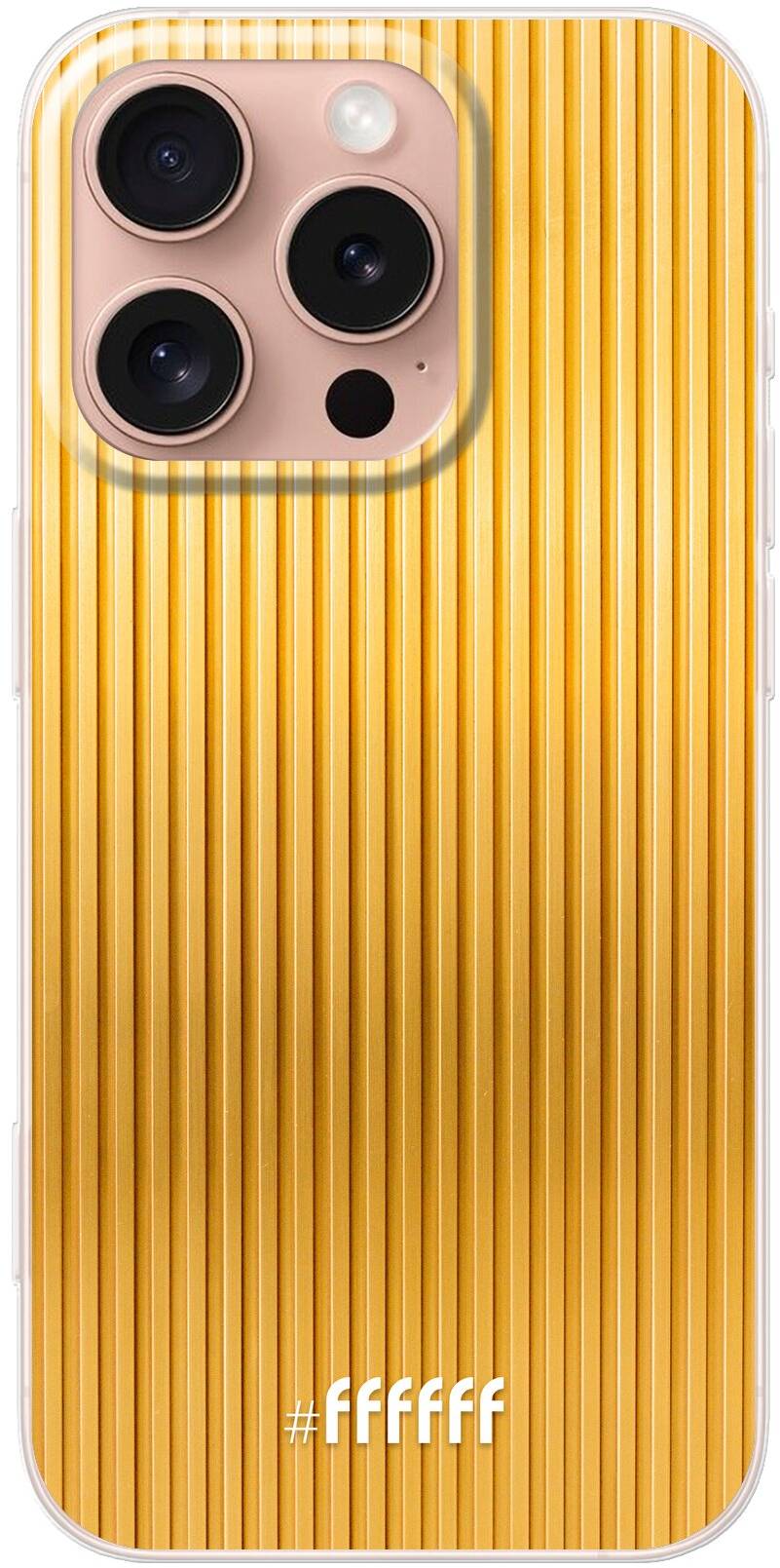 Bold Gold iPhone 16 Plus