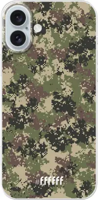 Digital Camouflage iPhone 16 Plus