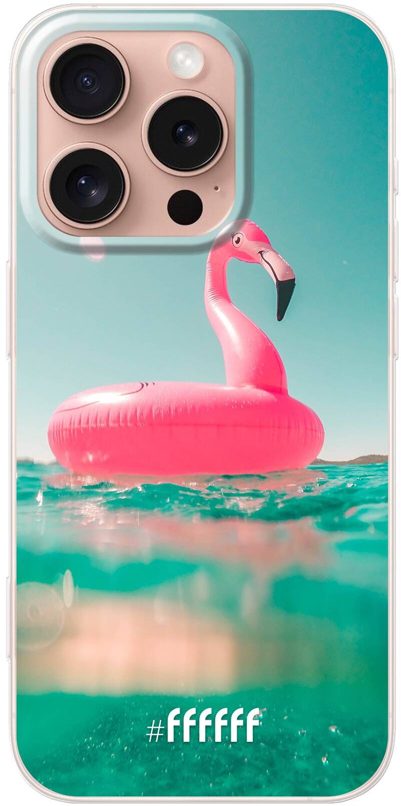 Flamingo Floaty iPhone 16 Pro