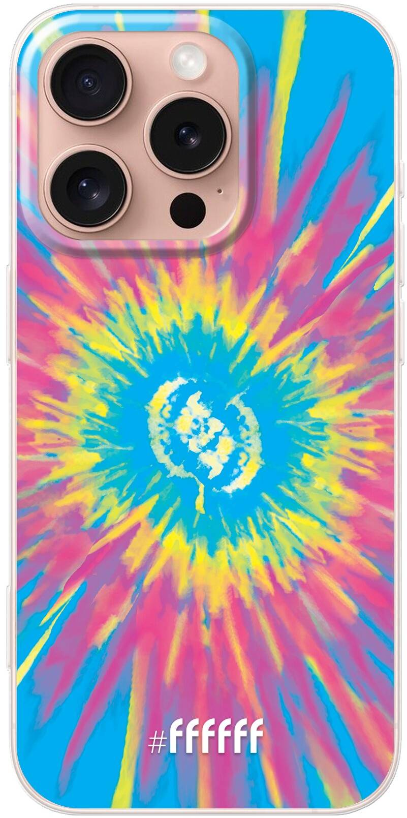 Flower Tie Dye iPhone 16 Plus