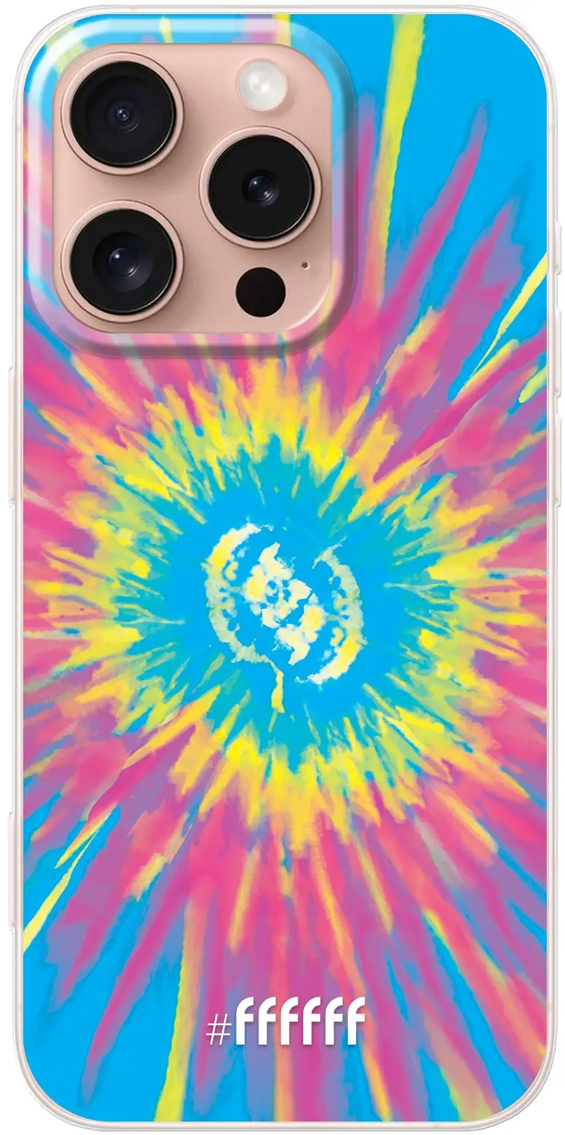 Flower Tie Dye iPhone 16 Pro