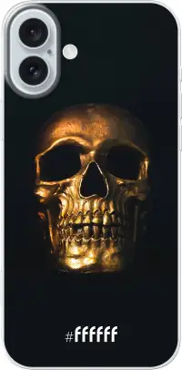 Gold Skull iPhone 16 Pro