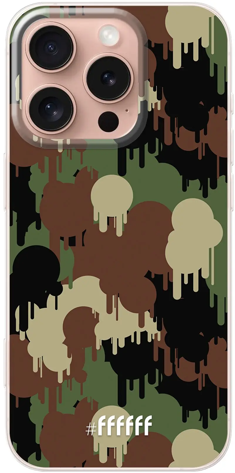 Graffiti Camouflage iPhone 16 Plus