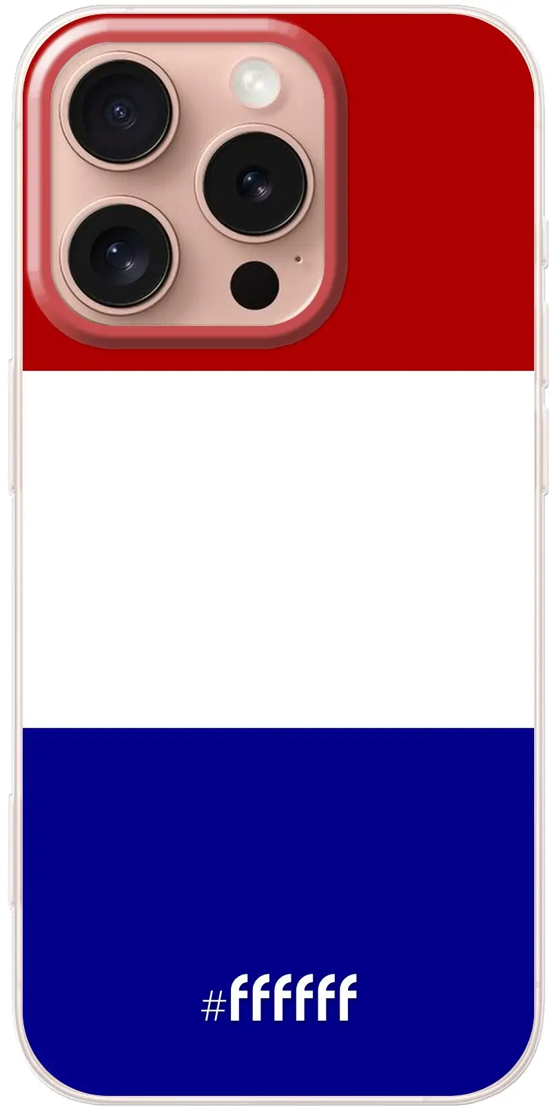 Nederlandse vlag iPhone 16 Pro