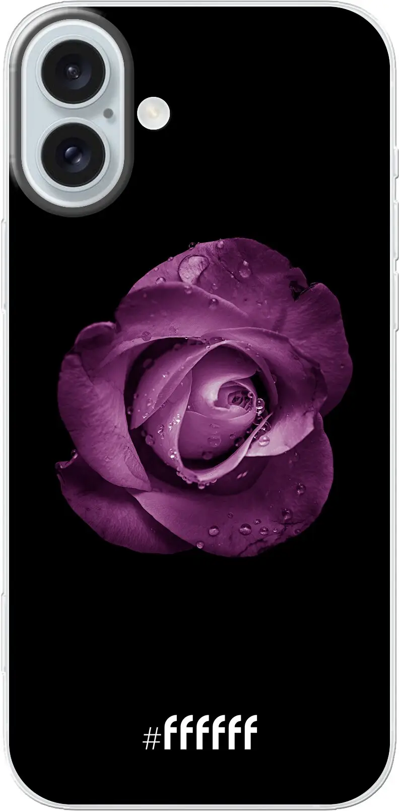 Purple Rose iPhone 16 Plus