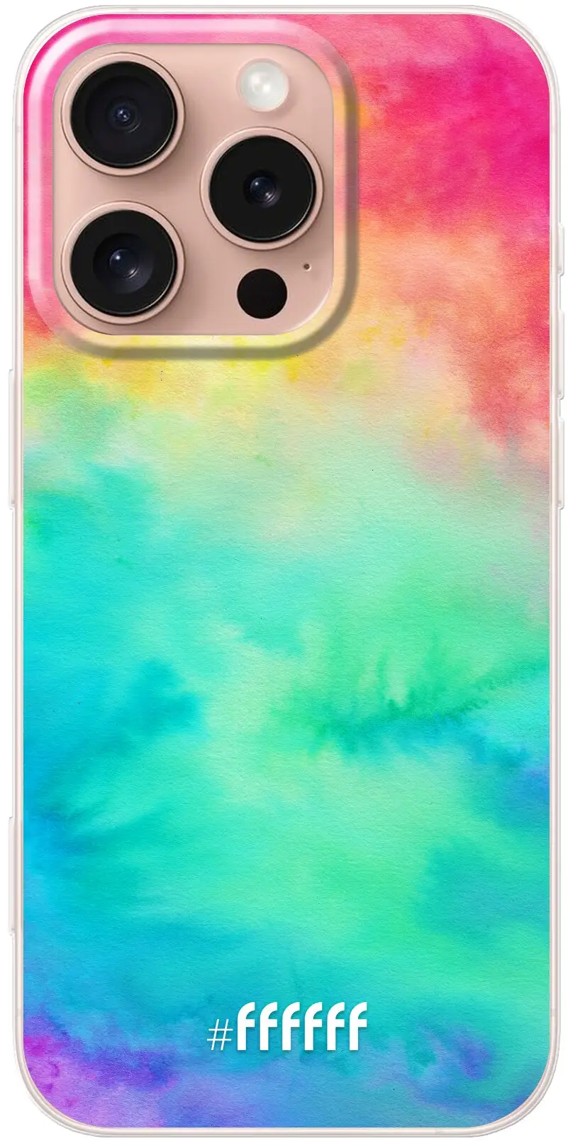 Rainbow Tie Dye iPhone 16 Pro