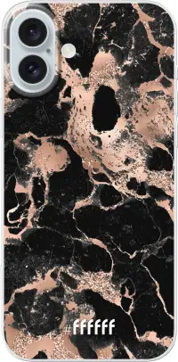 Rose Gold Marble iPhone 16 Pro