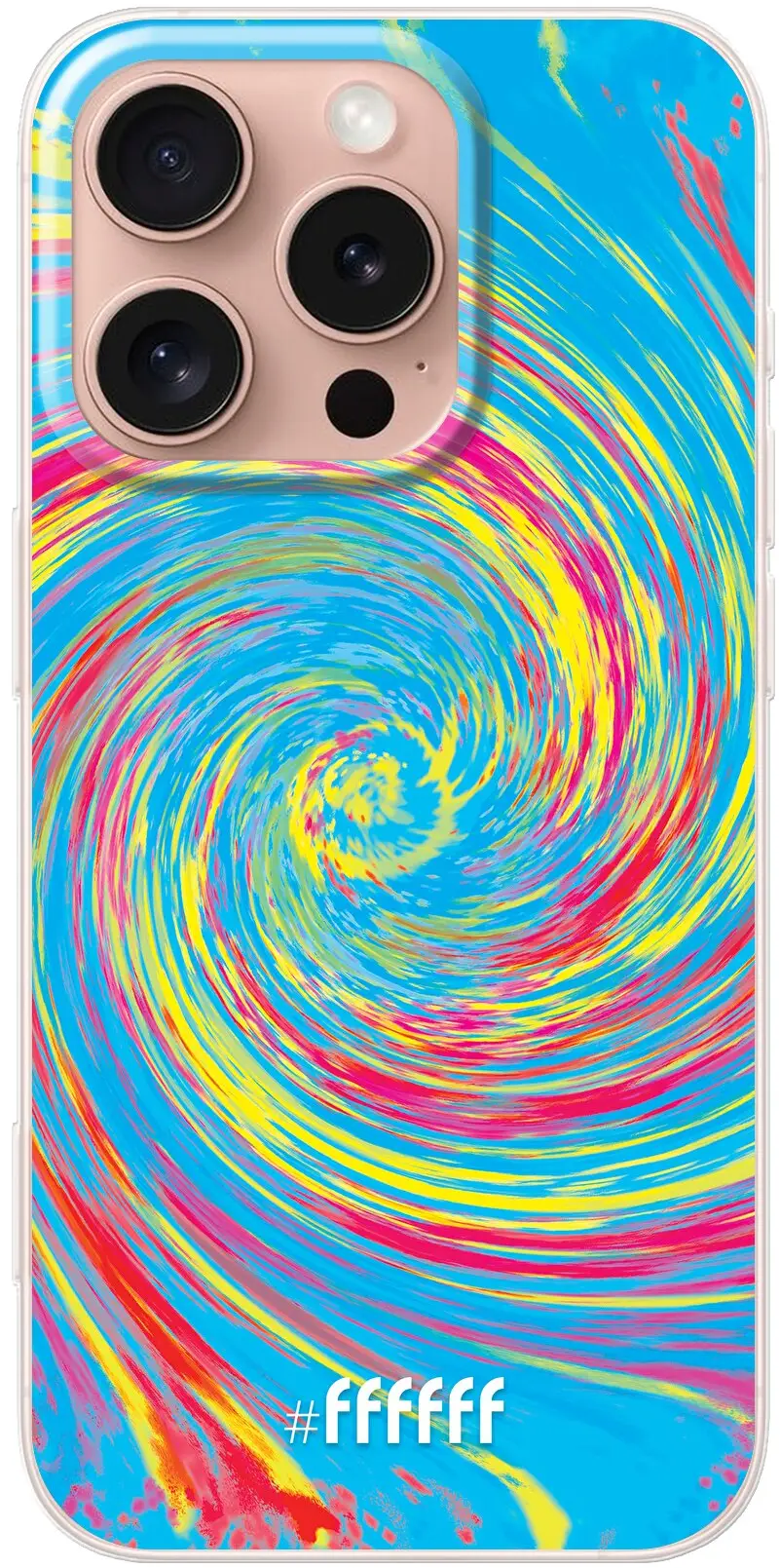 Swirl Tie Dye iPhone 16 Pro