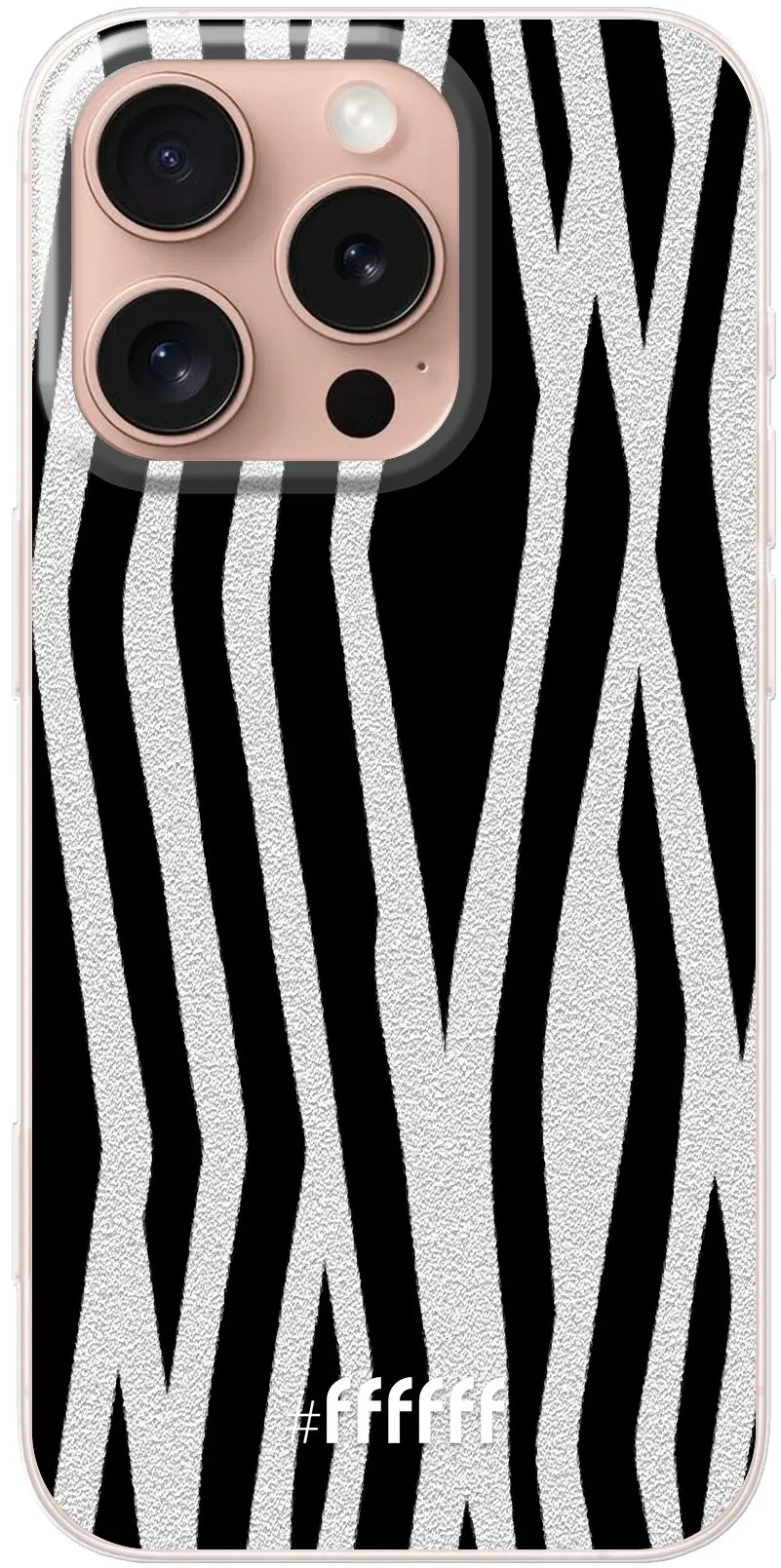 Zebra Print iPhone 16 Pro