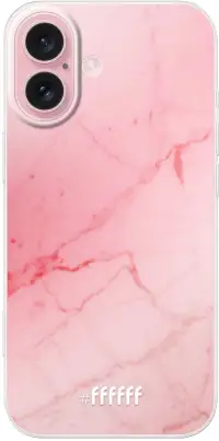 Coral Marble iPhone 16